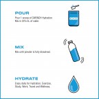 Cwench Electrolyte Mix - Blue Raspberry 315g