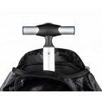 Edea Jacquard Wheeled Backpack Bag