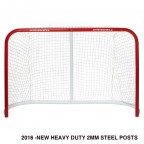72" Heavy Duty Hockey Net, Ice, Inline or Street Hockey Net, FULL SIZE Hockey Goal